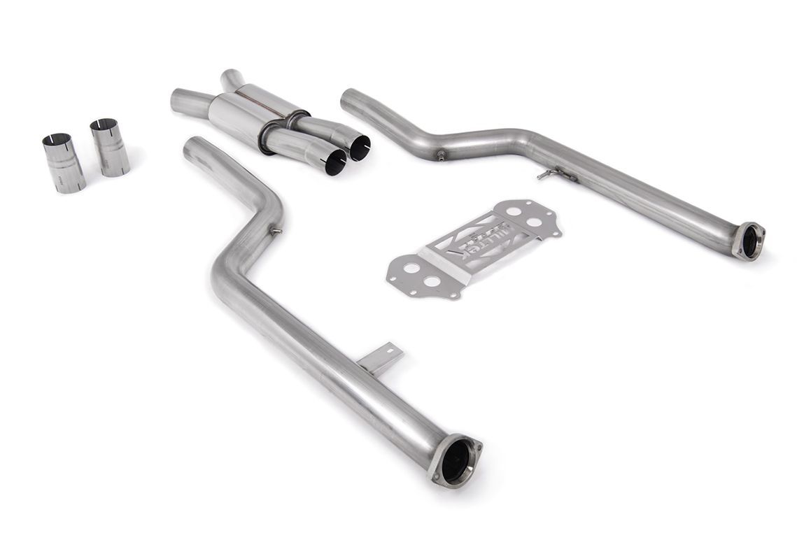 BMW M4 G82 – Milltek GPF/OPF Bypass Resonated naar OE Axle-Back BMW M4 G82 – Milltek GPF/OPF Bypass Resonated naar OE Axle-Back