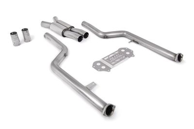 BMW M4 G82 – Milltek GPF/OPF Bypass Resonated naar OE Axle-Back