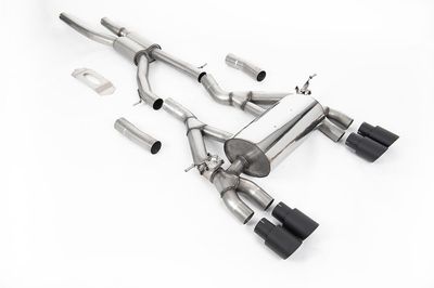 BMW M4 F82/F83 – Milltek Race GPF/OPF Cat-Back Polished GT-90