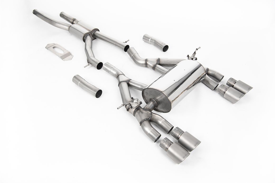 BMW M4 F82/F83 – Milltek Road GPF/OPF Cat-Back Polished GT-90 BMW M4 F82/F83 – Milltek Road GPF/OPF Cat-Back Polished GT-90