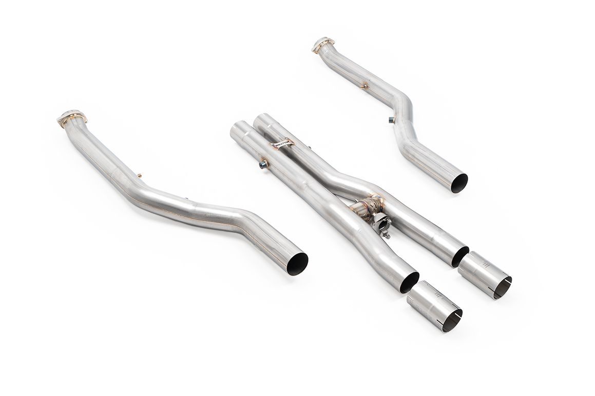 BMW M5 G90/G99 – Milltek GPF/OPF Bypass Active H-Pipe voor OE Axle-Back BMW M5 G90/G99 – Milltek GPF/OPF Bypass Active H-Pipe voor OE Axle-Back