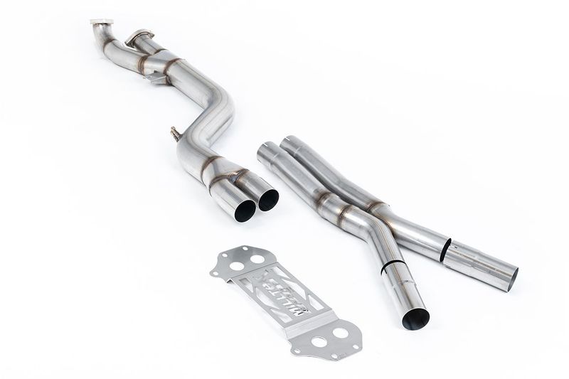 BMW M4 G82 – Milltek GPF/OPF Bypass 102mm met X-Pipe
