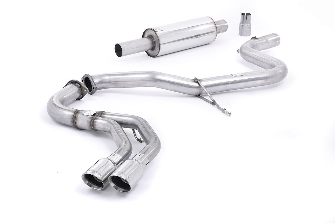 Audi A3 8V 2.0 TDI 184PS – Milltek Resonated Cat-Back met Polished Tips Audi A3 8V 2.0 TDI 184PS – Milltek Resonated Cat-Back met Polished Tips