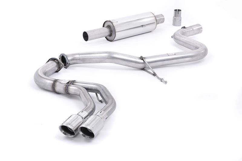 Audi A3 8V 2.0 TDI 184PS – Milltek Resonated Cat-Back met Polished Tips