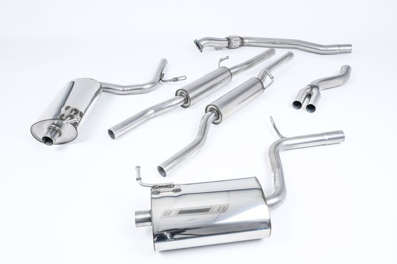 Audi A4 B6 1.8T Quattro 190PK – Milltek Cat-Back Dual 100mm Jet