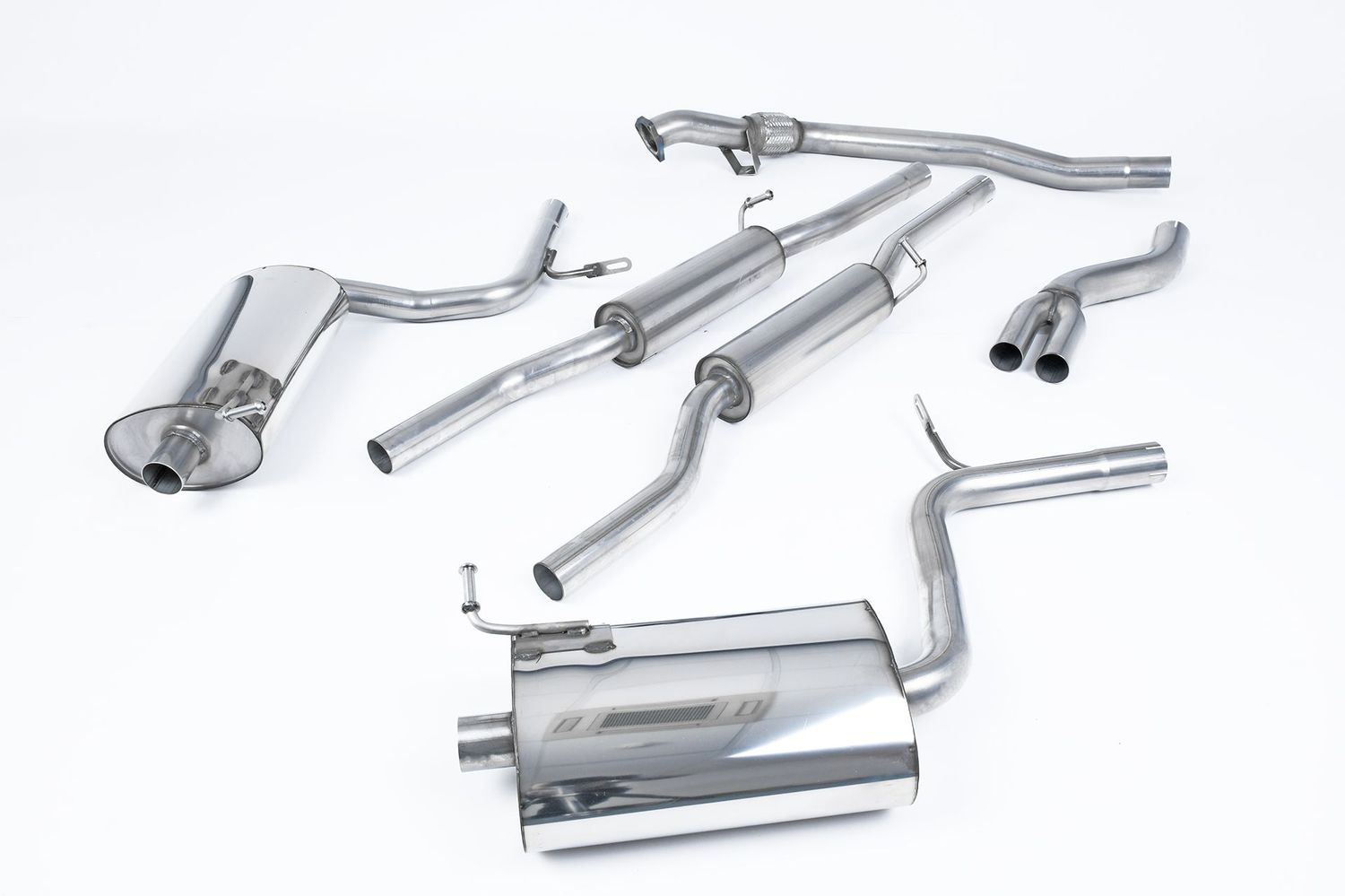 Audi A4 B6 1.8T Quattro – Milltek Cat-Back Dual 90mm Jet Audi A4 B6 1.8T Quattro – Milltek Cat-Back Dual 90mm Jet