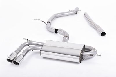 Audi A3 8P 2.0 TDI 170pk Sportback – Milltek Non-Resonated DPF-Back