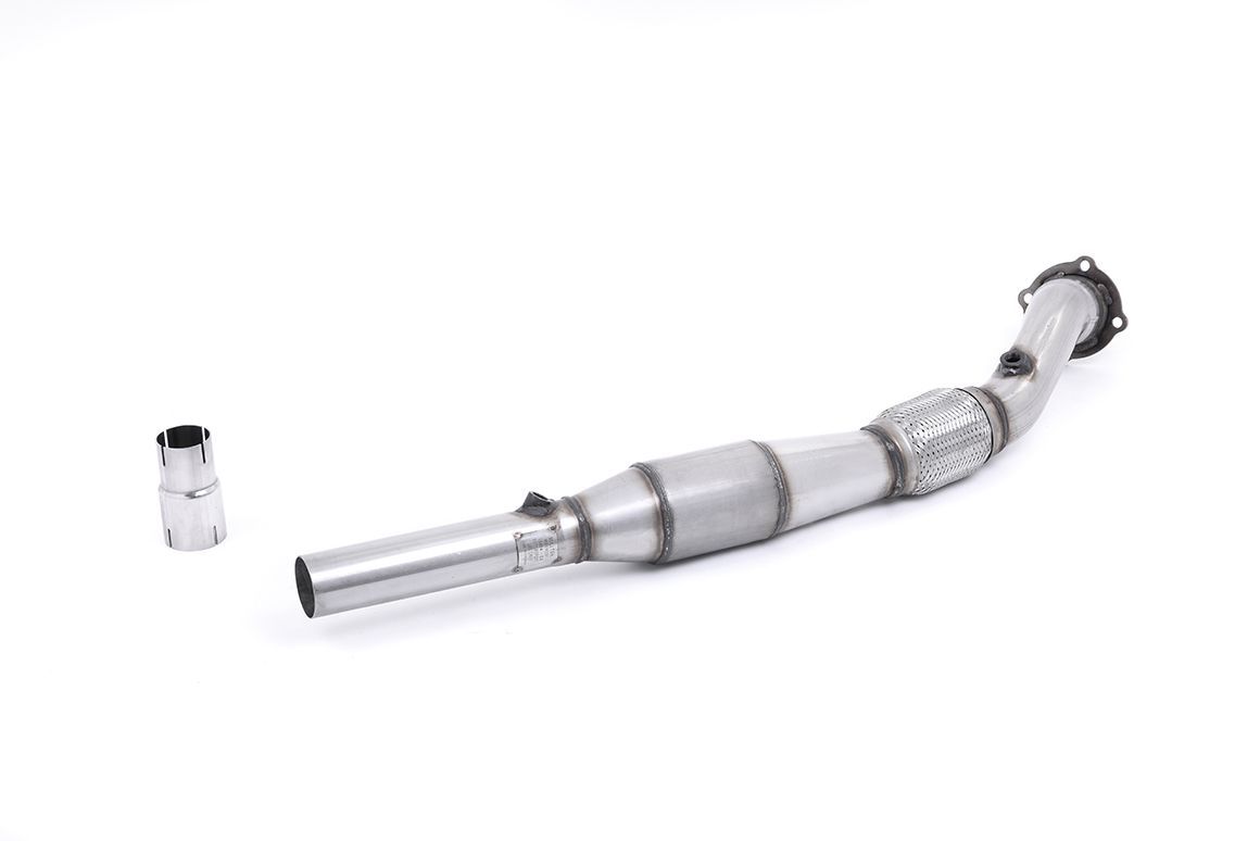 Audi A3 8L 1.8T 2WD – Milltek Large Bore Downpipe met Hi-Flow Sports Cat