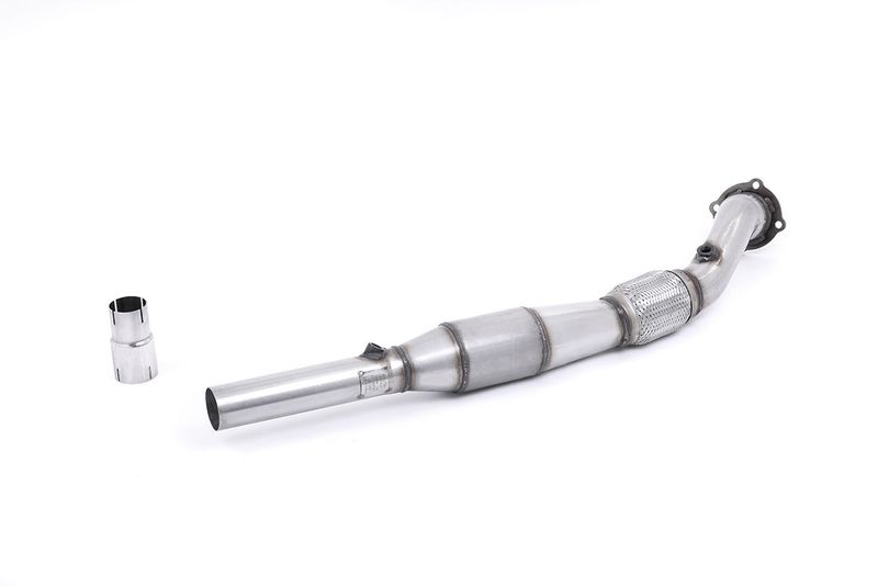 Audi A3 8L 1.8T 2WD – Milltek Large Bore Downpipe met Hi-Flow Sports Cat