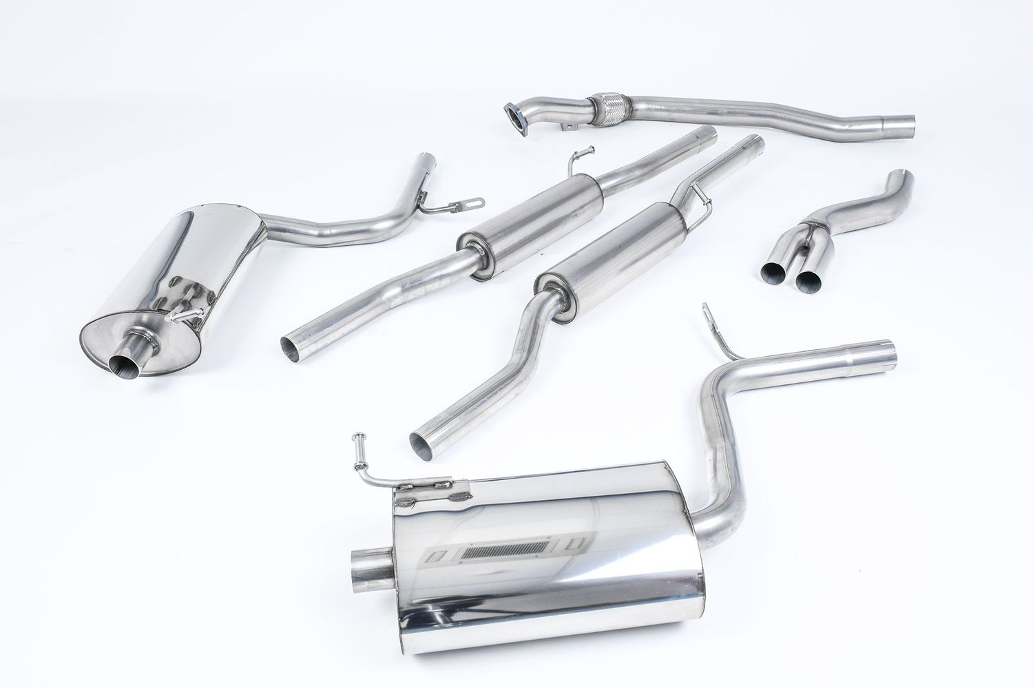 Audi A4 B6 1.8T Quattro 190PK – Milltek Resonated Cat-Back GT90 Audi A4 B6 1.8T Quattro 190PK – Milltek Resonated Cat-Back GT90