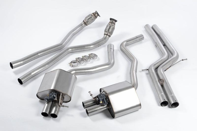 Audi RS6 C7 4.0 TFSI – Milltek Non-Resonated ValveSonic Cat-Back