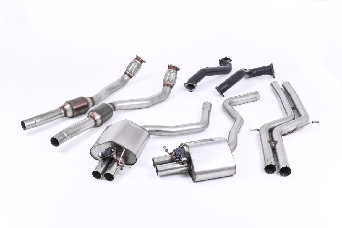 Audi RS6 C7 4.0 TFSI – Milltek Full System 76mm Downpipes 100-Cell Sportkatalysatoren Audi RS6 C7 4.0 TFSI – Milltek Full System 76mm Downpipes 100-Cell Sportkatalysatoren