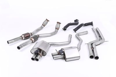 Audi RS6 C7 4.0 TFSI – Milltek Full System 76mm Downpipes 100-Cell Sportkatalysatoren Audi RS6 C7 4.0 TFSI – Milltek Full System 76mm Downpipes 100-Cell Sportkatalysatoren