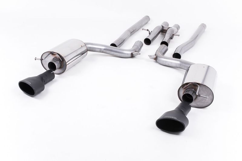 Audi RS6 C6 5.0 V10 Bi-Turbo – Milltek Non-Resonated Cat-Back Dual-Oval