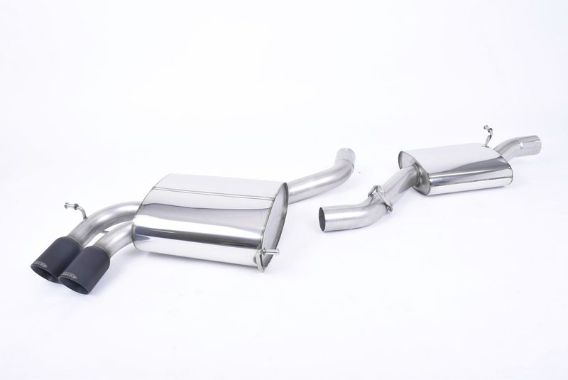 Audi S3 8P 2.0 T Quattro 3-Door – Milltek Resonated Cat-Back Ceramic Black