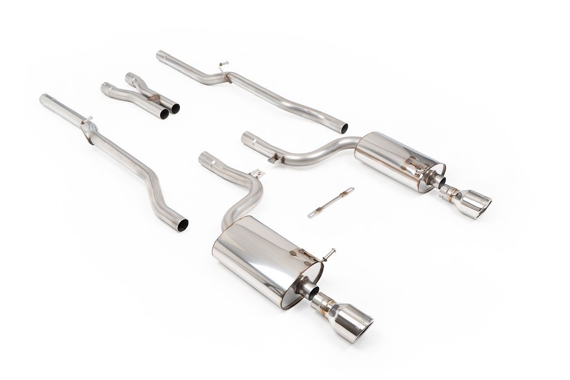 Audi S4 B6 4.2 V8 Quattro – Milltek Non-Resonated Cat-Back 100mm Jet Audi S4 B6 4.2 V8 Quattro – Milltek Non-Resonated Cat-Back 100mm Jet