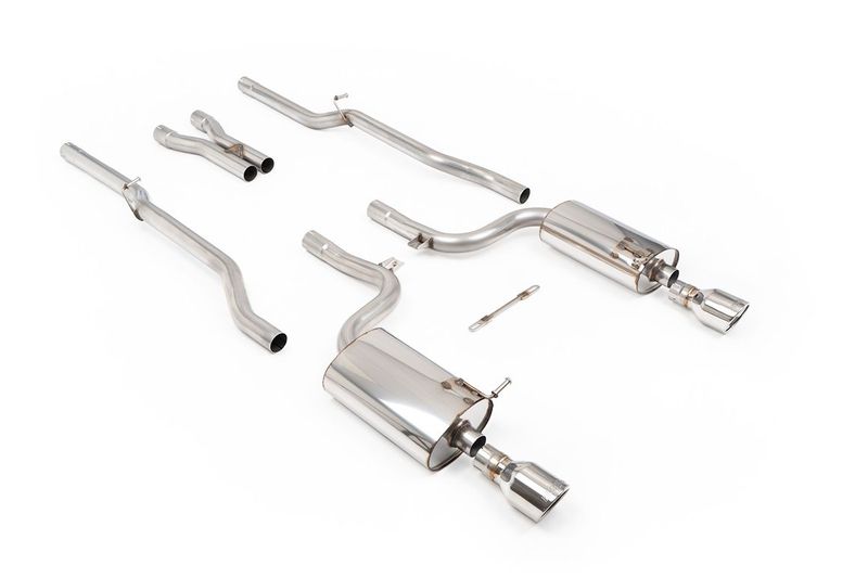 Audi S4 B6 4.2 V8 Quattro – Milltek Non-Resonated Cat-Back 100mm Jet