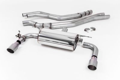 BMW M240i F22 – Milltek Resonated Cat-Back – Polished GT90 Tips BMW M240i F22 – Milltek Resonated Cat-Back – Polished GT90 Tips