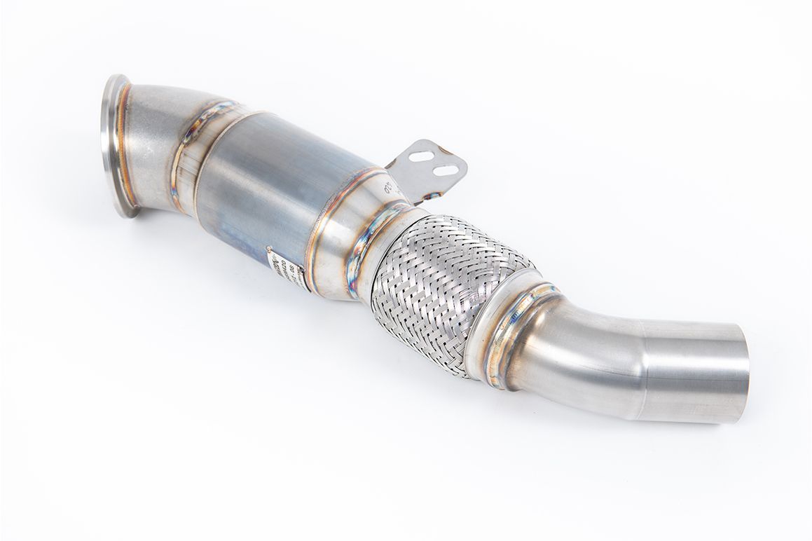 BMW M240i F22 LCI – Milltek 4.5 BMW M240i F22 LCI – Milltek 4.5" Large-Bore Downpipe 200 CPSI Race Cat