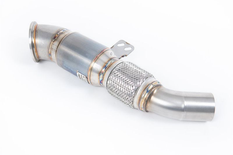 BMW M240i F22 LCI – Milltek 4.5" Large-Bore Downpipe 200 CPSI Race Cat