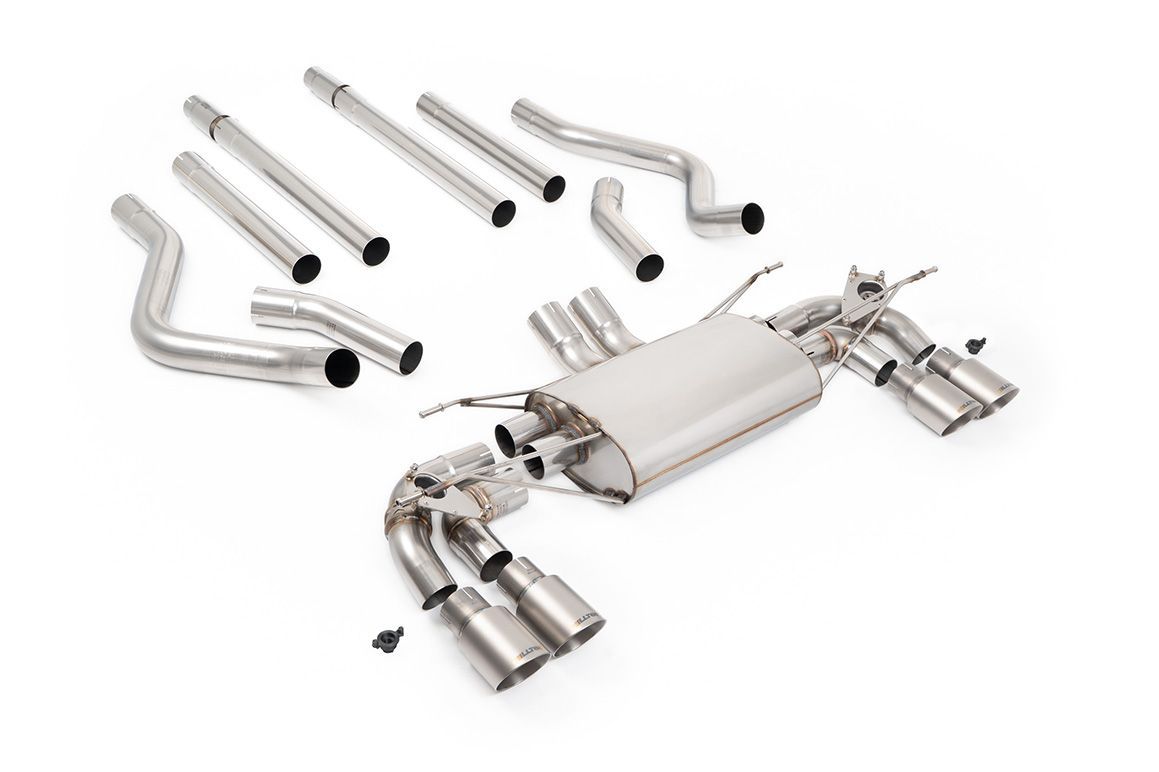 Land Rover Defender 130 5.0 V8 – Milltek Non-Resonated Valved GPF-Back – Quad Polished Tips Land Rover Defender 130 5.0 V8 – Milltek Non-Resonated Valved GPF-Back – Quad Polished Tips
