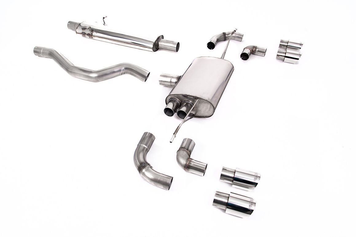 Land Rover Defender 110 2.0 I4 P300 & P400e – Milltek OPF/GPF-Back – Quad Polished Tips