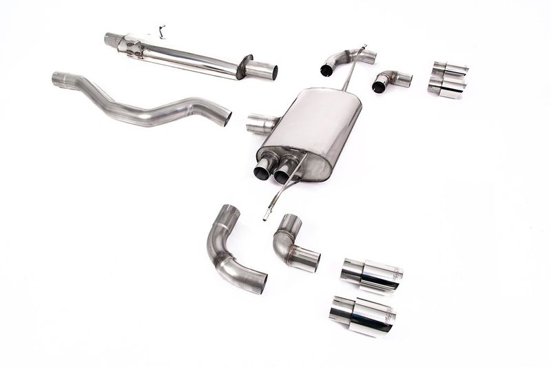 Land Rover Defender 110 2.0 I4 P300 & P400e – Milltek OPF/GPF-Back – Quad Polished Tips