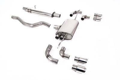 Land Rover Defender 110 2.0 I4 P300 & P400e – Milltek OPF/GPF-Back – Quad Polished Tips Land Rover Defender 110 2.0 I4 P300 & P400e – Milltek OPF/GPF-Back – Quad Polished Tips