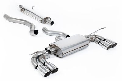 Land Rover Defender 130 3.0 I6 P400 – Milltek OPF/GPF-Back – Quad GT90 Polished Tips Land Rover Defender 130 3.0 I6 P400 – Milltek OPF/GPF-Back – Quad GT90 Polished Tips