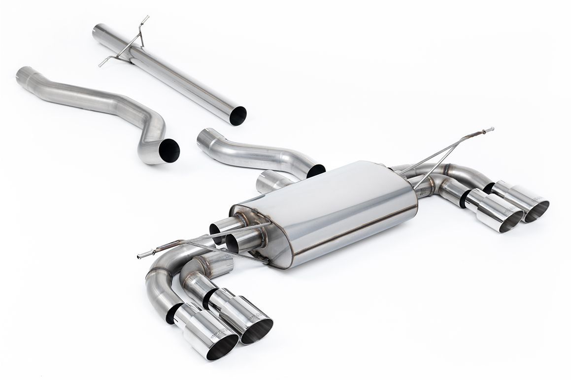 Land Rover Defender 130 3.0 I6 P400 – Milltek Non-Resonated OPF/GPF-Back – Quad Polished Tips Land Rover Defender 130 3.0 I6 P400 – Milltek Non-Resonated OPF/GPF-Back – Quad Polished Tips