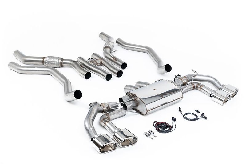 Range Rover Sport P530 L461 4.4 V8 – Milltek Valved Cat-Back – Polished Oval Tips