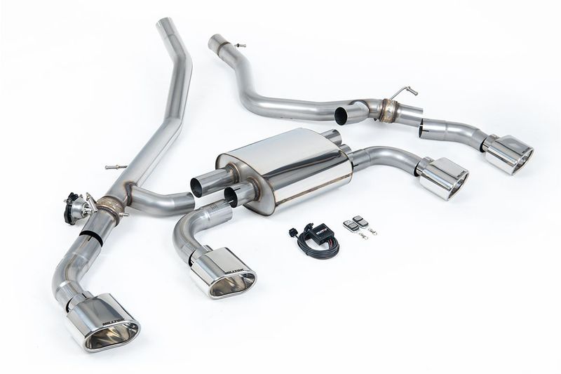 Range Rover Sport L461 3.0 i6 P440/P460/P510/P550e – Milltek Valved Axle-Back – Polished Oval Tips