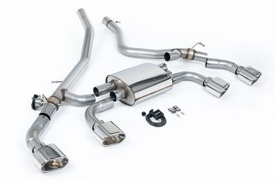 Range Rover Sport L461 3.0 i6 P440/P460/P510/P550e – Milltek Valved Axle-Back – Polished Oval Tips