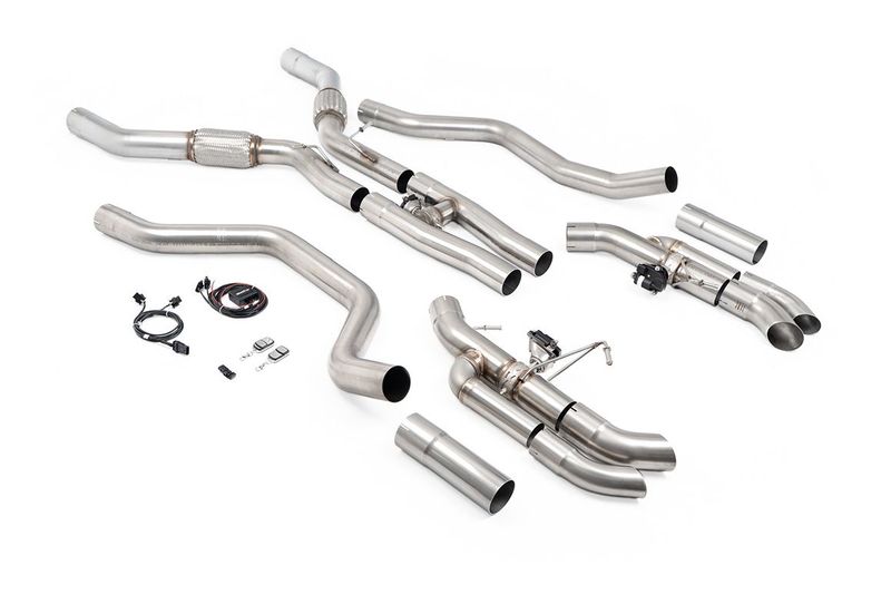 Range Rover Vogue L460 P530 4.4 V8 LWB – Milltek Non-Resonated Valved OPF-Back – Downturns