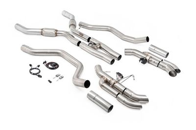 Range Rover Vogue L460 P530 4.4 V8 LWB – Milltek Non-Resonated Valved OPF-Back – Downturns