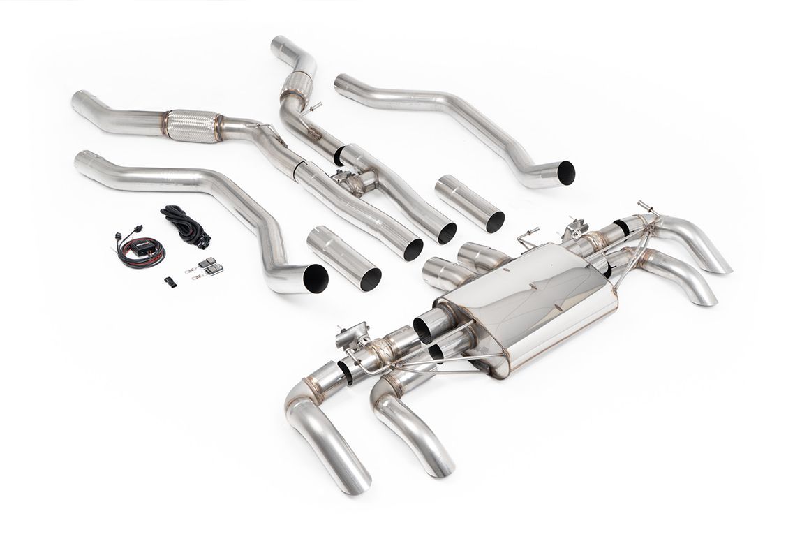 Range Rover Vogue L460 P530 4.4 V8 LWB – Milltek Resonated Valved OPF-Back – Downturns Range Rover Vogue L460 P530 4.4 V8 LWB – Milltek Resonated Valved OPF-Back – Downturns