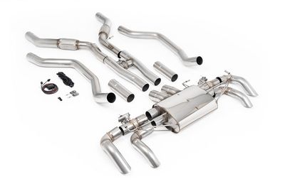 Range Rover Vogue L460 P530 4.4 V8 LWB – Milltek Resonated Valved OPF-Back – Downturns