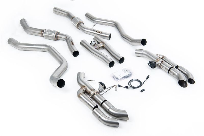 Range Rover Vogue L460 P530 4.4 V8 SWB – Milltek Non-Resonated Valved OPF-Back – Downturns