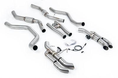 Range Rover Vogue L460 P530 4.4 V8 SWB – Milltek Non-Resonated Valved OPF-Back – Downturns