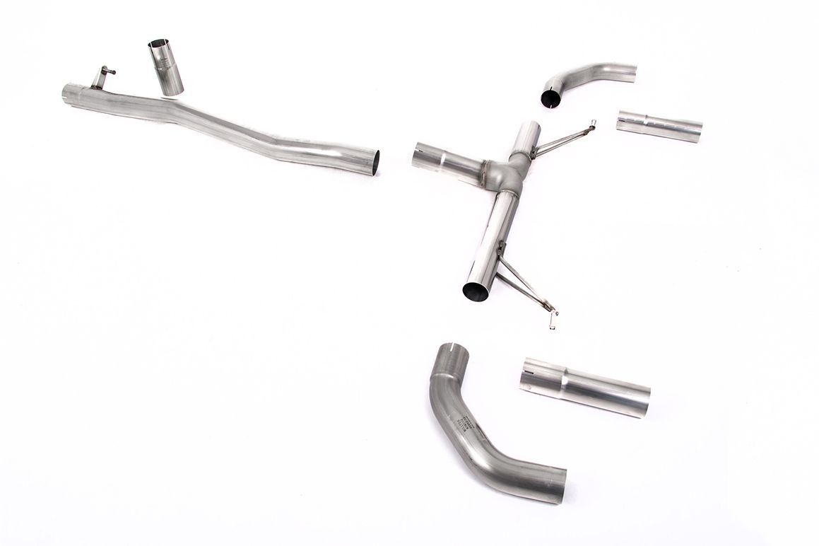 Mercedes-AMG CLA35 C118 & X118 – Milltek Race Non-Valved Cat-Back OPF/GPF – Originele Eindstukken Mercedes-AMG CLA35 C118 & X118 – Milltek Race Non-Valved Cat-Back OPF/GPF – Originele Eindstukken
