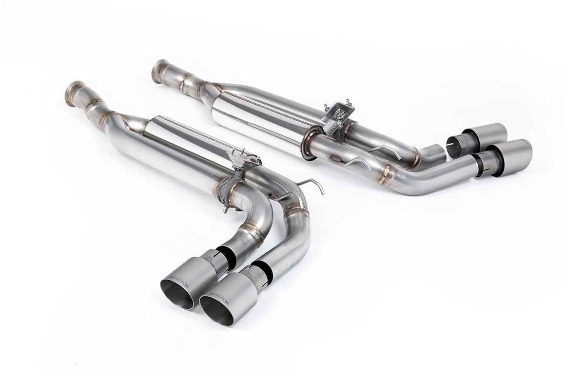 Mercedes-AMG G63 W463 – Milltek Valved Cat-Back – Polished GT90 Tips Mercedes-AMG G63 W463 – Milltek Valved Cat-Back – Polished GT90 Tips