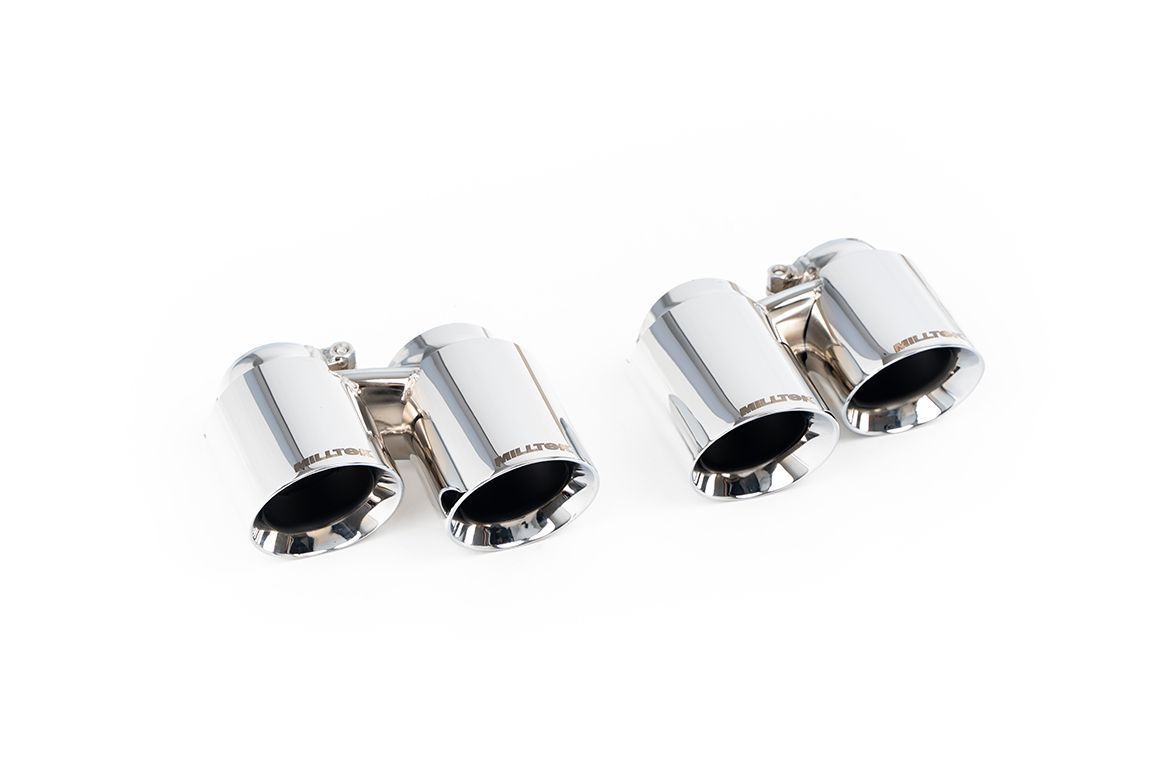 Porsche 911 Carrera S / 4S 991.1 – Milltek Twin Round Polished Tips Porsche 911 Carrera S / 4S 991.1 – Milltek Twin Round Polished Tips