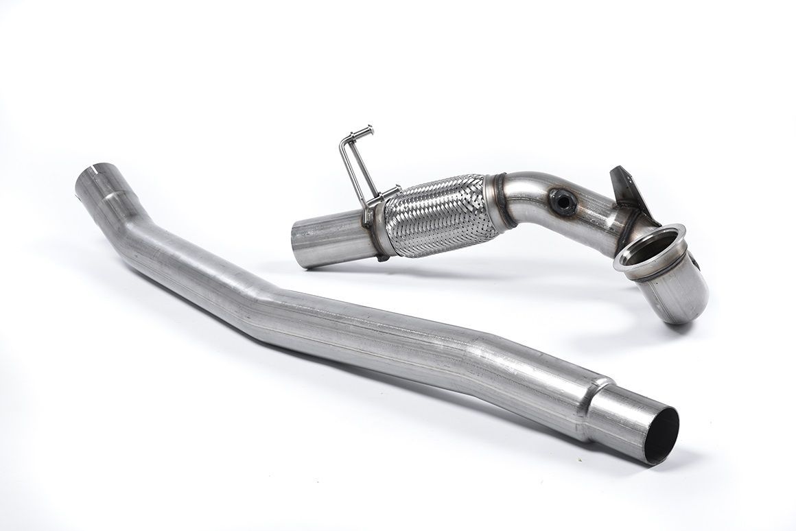 SEAT Leon Cupra 300 2.0 TSI – Milltek Large Bore De-cat Downpipe SEAT Leon Cupra 300 2.0 TSI – Milltek Large Bore De-cat Downpipe