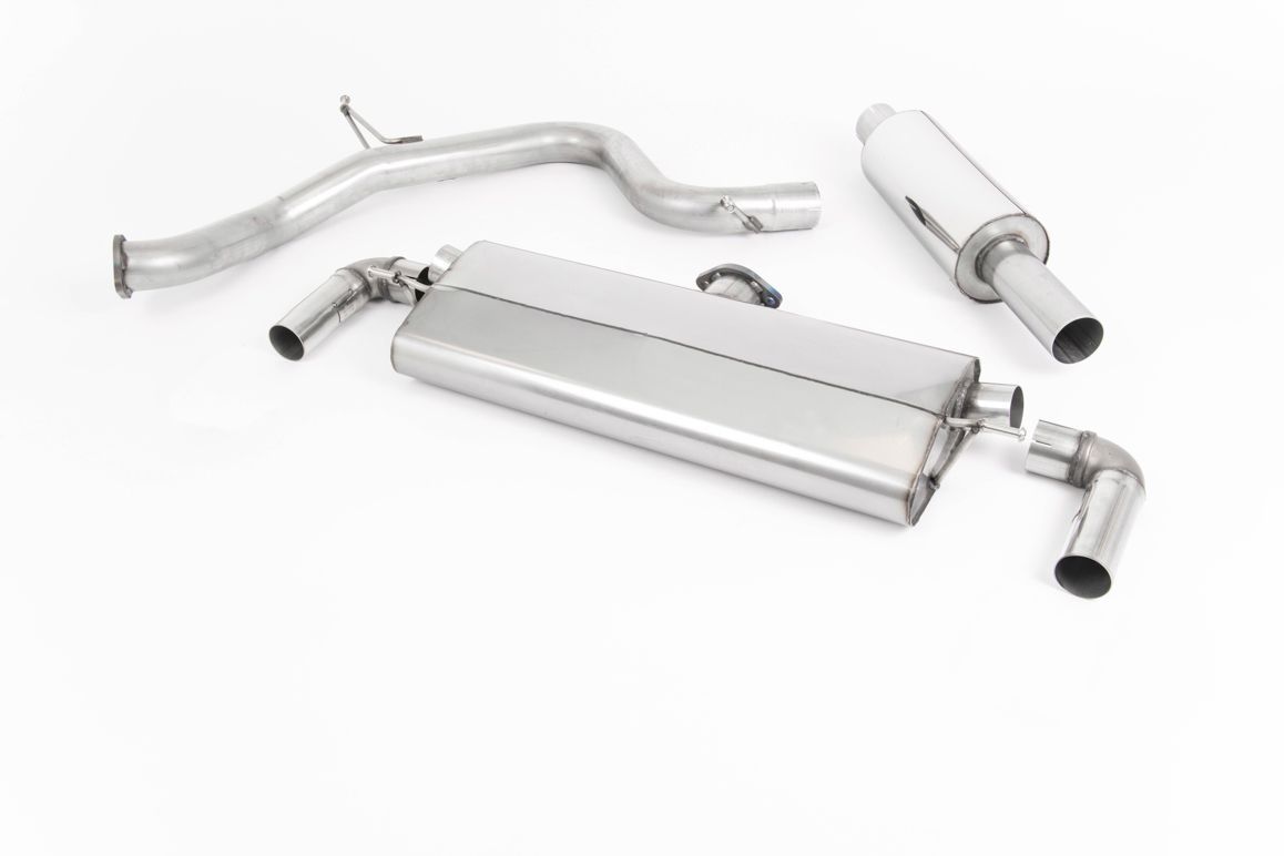 SEAT Leon Cupra 290 – Milltek Resonated Cat-Back – Polished GT80 Tips SEAT Leon Cupra 290 – Milltek Resonated Cat-Back – Polished GT80 Tips