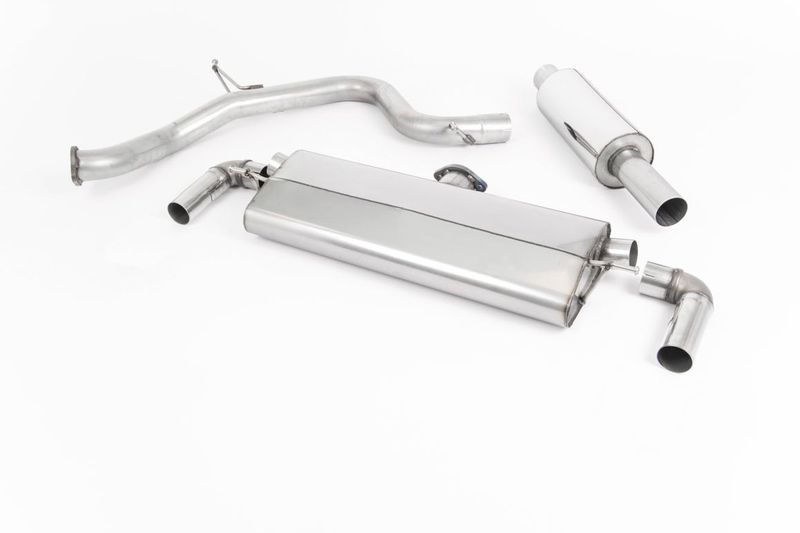 SEAT Leon Cupra 290 – Milltek Resonated Cat-Back – Polished GT80 Tips
