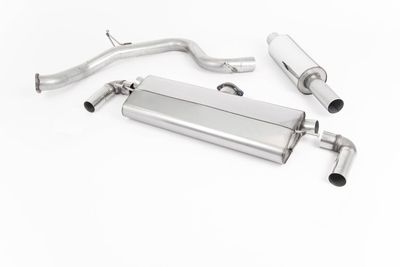 SEAT Leon Cupra 290 – Milltek Resonated Cat-Back – Polished GT80 Tips SEAT Leon Cupra 290 – Milltek Resonated Cat-Back – Polished GT80 Tips