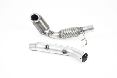 SEAT Leon Cupra 290 – Milltek Large Bore Downpipe 200cpsi Race Cat – OPF/GPF Bypass (OE Cat-Back) SEAT Leon Cupra 290 – Milltek Large Bore Downpipe 200cpsi Race Cat – OPF/GPF Bypass (OE Cat-Back)