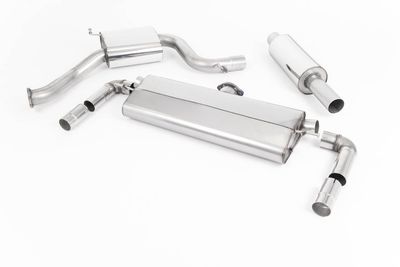 SEAT Leon Cupra 300 2.0 TSI – Milltek Resonated Cat-Back – Quad GT-80 Polished Tips SEAT Leon Cupra 300 2.0 TSI – Milltek Resonated Cat-Back – Quad GT-80 Polished Tips
