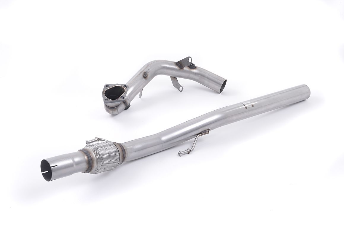 SEAT Ibiza Cupra / Bocanegra 1.4 TSI 180PK – Milltek Large Bore Downpipe De-Cat SEAT Ibiza Cupra / Bocanegra 1.4 TSI 180PK – Milltek Large Bore Downpipe De-Cat