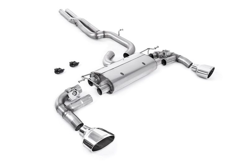 CUPRA Formentor VZ5 2.5 TSI 390PK – Milltek OPF/GPF-Back Valved – Polished Oval Tips
